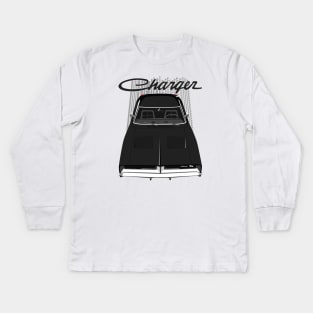 Charger 69 - Black Kids Long Sleeve T-Shirt